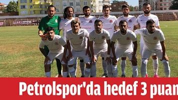 PETROLSPOR&rsquo;DA HEDEF 3 PUAN