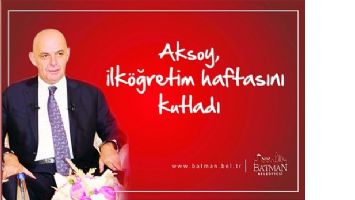AKSOY &ldquo;&Ccedil;OCUKLAR, GELECEĞİMİZİN TEMİNATI&rdquo;
