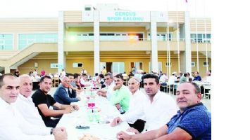 KAYMAKAMA VEDA YEMEĞİ