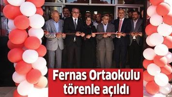 FERNAS ORTAOKULU T&Ouml;RENLE A&Ccedil;ILDI