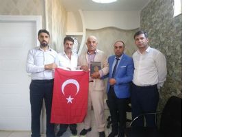 ŞEHİT YAKINLARI, GAZİLERİ ZİYARET ETTİ