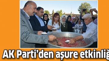 AK PARTİ&rsquo;DEN AŞURE ETKİNLİĞİ...