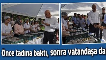 &Ouml;NCE TADINA BAKTI, SONRA VATANDAŞA DAĞITTI