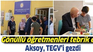 G&Ouml;N&Uuml;LL&Uuml; &Ouml;ĞRETMENLERİ TEBRİK ETTİ