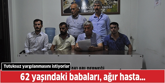 TUTUKSUZ YARGILANMASINI İSTİYORLAR