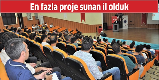EN FAZLA PROJE SUNAN İL OLDUK