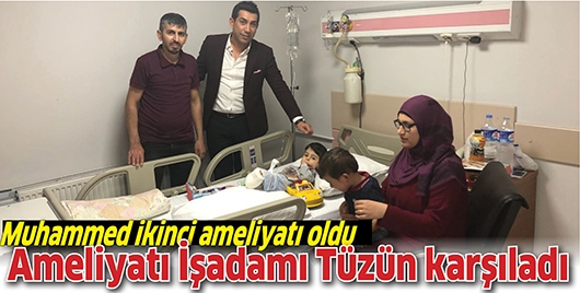 MUHAMMED İKİNCİ AMELİYATI OLDU
