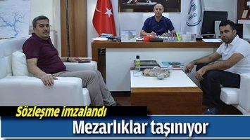 MEZARLIKLAR TAŞINIYOR