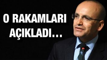 ŞİMŞEK, O RAKAMLARI A&Ccedil;IKLADI&hellip;