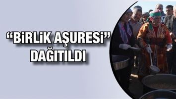 &ldquo;BİRLİK AŞURESİ&rdquo; DAĞITILDI