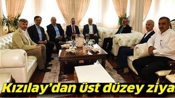 KIZILAY&rsquo;DAN &Uuml;ST D&Uuml;ZEY ZİYARET