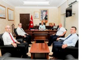 REKT&Ouml;R&rsquo;DEN KAYMAKAMA; &ldquo;HAYIRLI OLSUN&rdquo;