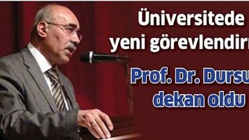 &Uuml;NİVERSİTEDE YENİ G&Ouml;REVLENDİRME