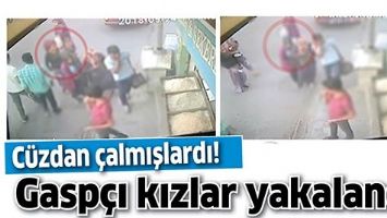 GASP&Ccedil;I KIZLAR YAKALANDI!