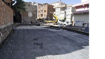 YENİ CAMİNİN TEMELİ ATILDI