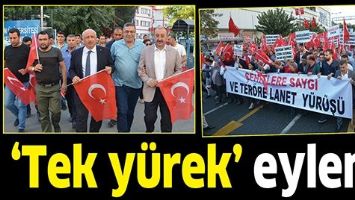 &lsquo;TEK Y&Uuml;REK&rsquo; EYLEM