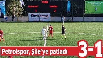 PETROLSPOR, ŞİLE&rsquo;YE PATLADI