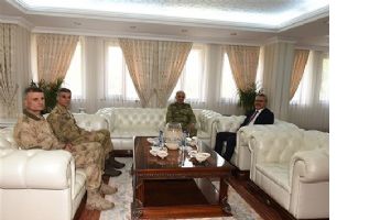 VALİ&rsquo;YE KORGENERAL ZİYARETİ