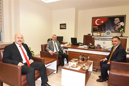 ADLİ ERKAN&rsquo;A, VALİ ZİYARETİ