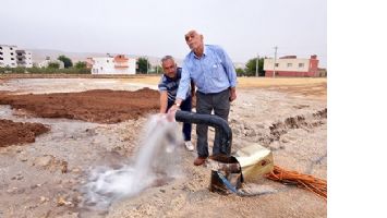 BİNATLI&rsquo;DA SU SONDAJI TAMAMLANDI