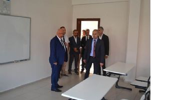 SASON Y&Uuml;KSEK OKUL&rsquo;A PROTOKOL ZİYARET