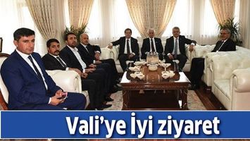 VALİ&rsquo;YE İYİ ZİYARET