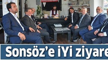 SONS&Ouml;Z&rsquo;E İYİ ZİYARET