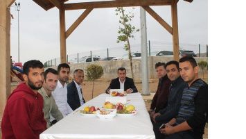 Kaymakam Şekerci'den amat&ouml;r spor kul&uuml;b&uuml;ne destek
