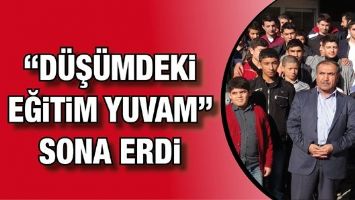 &ldquo;D&Uuml;Ş&Uuml;MDEKİ EĞİTİM YUVAM&rdquo; SONA ERDİ