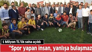 &ldquo;SPOR YAPAN İNSAN, YANLIŞA BULAŞMAZ&rdquo;