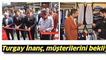 TURGAY İNAN&Ccedil;, M&Uuml;ŞTERİLERİNİ BEKLİYOR