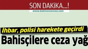 İHBAR, POLİSİ HAREKETE GE&Ccedil;İRDİ