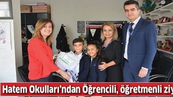 HATEM OKULLARI&rsquo;NDAN &Ouml;ĞRENCİLİ, &Ouml;ĞRETMENLİ ZİYARET