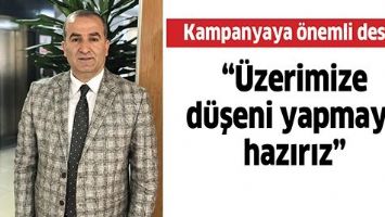 KAMPANYAYA &Ouml;NEMLİ DESTEK