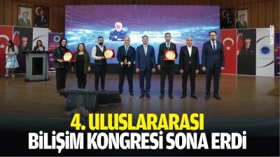 4. Uluslararası Bilişim Kongresi sona erdi