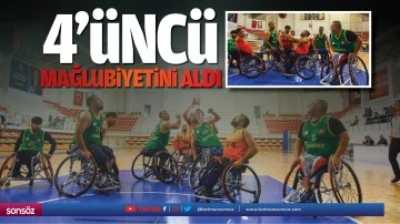 4&rsquo;&uuml;nc&uuml; mağlubiyetini aldı