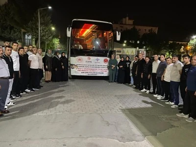 40 kişilik kafile, geziye g&ouml;nderildi