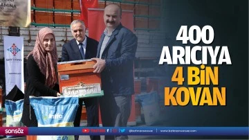 400 arıcıya 4 bin kovan&hellip;