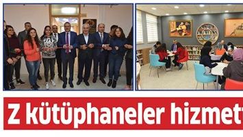 Z K&Uuml;T&Uuml;PHANELER HİZMETTE