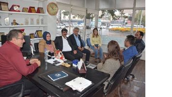 HDP&rsquo;DEN DESTEK ZİYARETİ