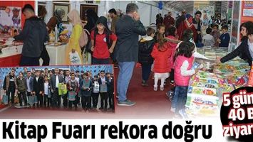 KİTAP FUARI REKORA DOĞRU