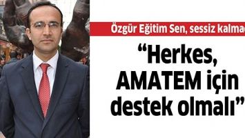 &Ouml;ZG&Uuml;R EĞİTİM SEN, SESSİZ KALMADI