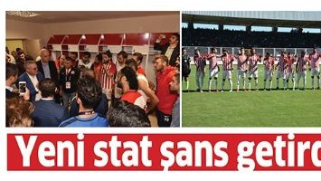 YENİ STAT ŞANS GETİRDİ