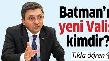 Batman&rsquo;ın yeni Valisi Hulusi Şahin kimdir?