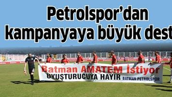 PETROLSPOR&rsquo;DAN KAMPANYAYA B&Uuml;Y&Uuml;K DESTEK