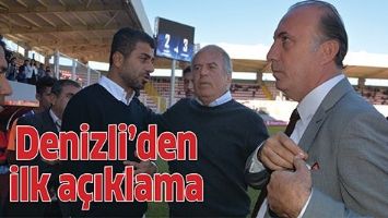 MUSTAFA DENİZLİ&rsquo;DEN A&Ccedil;IKLAMA...