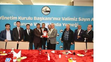 VALİ&rsquo;YE VEDA YEMEĞİ