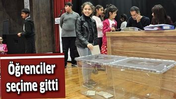 &Ouml;ĞRENCİLER SE&Ccedil;İME GİTTİ