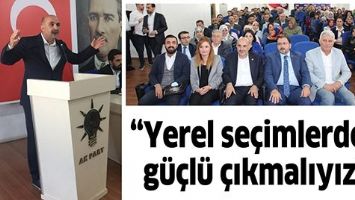 &ldquo;YEREL SE&Ccedil;İMLERDEN G&Uuml;&Ccedil;L&Uuml; &Ccedil;IKMALIYIZ&rdquo;
