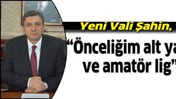 &ldquo;&Ouml;NCELİĞİM ALT YAPI VE AMAT&Ouml;R LİG&rdquo;